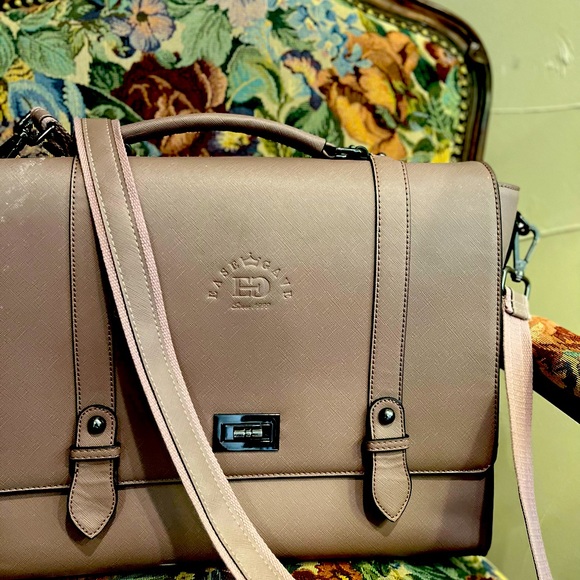 Mauve briefcase - Picture 3 of 3